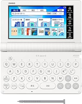 カシオ　EX-word XD-SA4200we 電子辞書 EX-word ホワイト XD-SA4200WE CASIO｜カシオ 通販